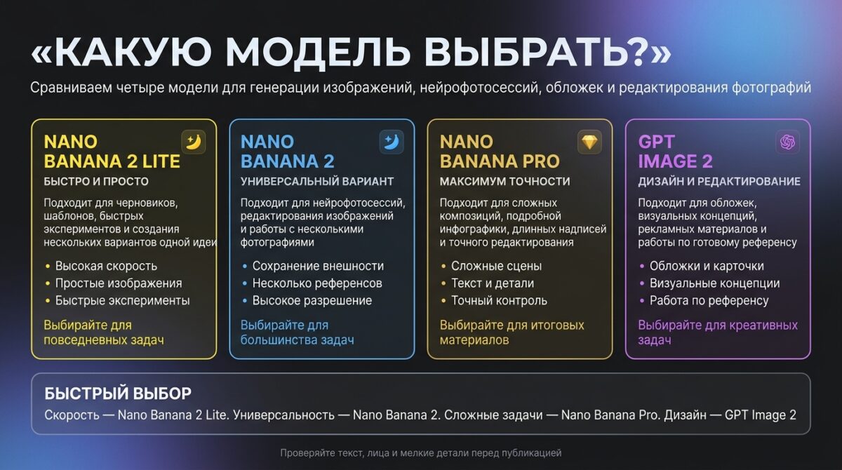 Инфографика с русским текстом в Nano Banana 2