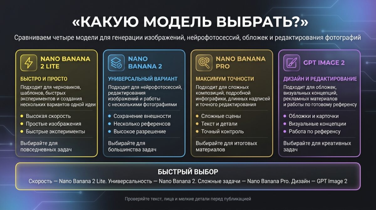 Инфографика с русским текстом в Nano Banana Pro.