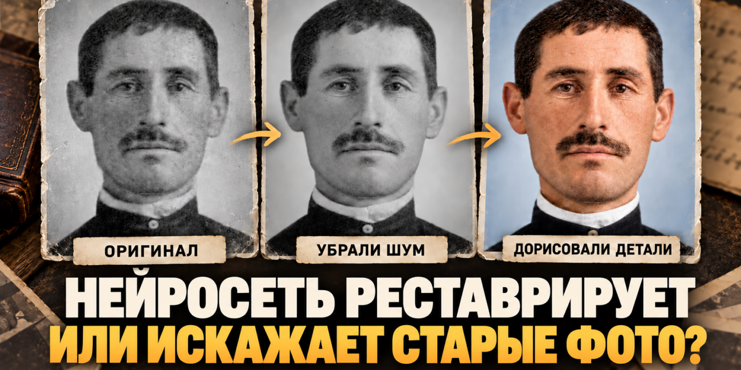 как правильно реставрировать фото через ии